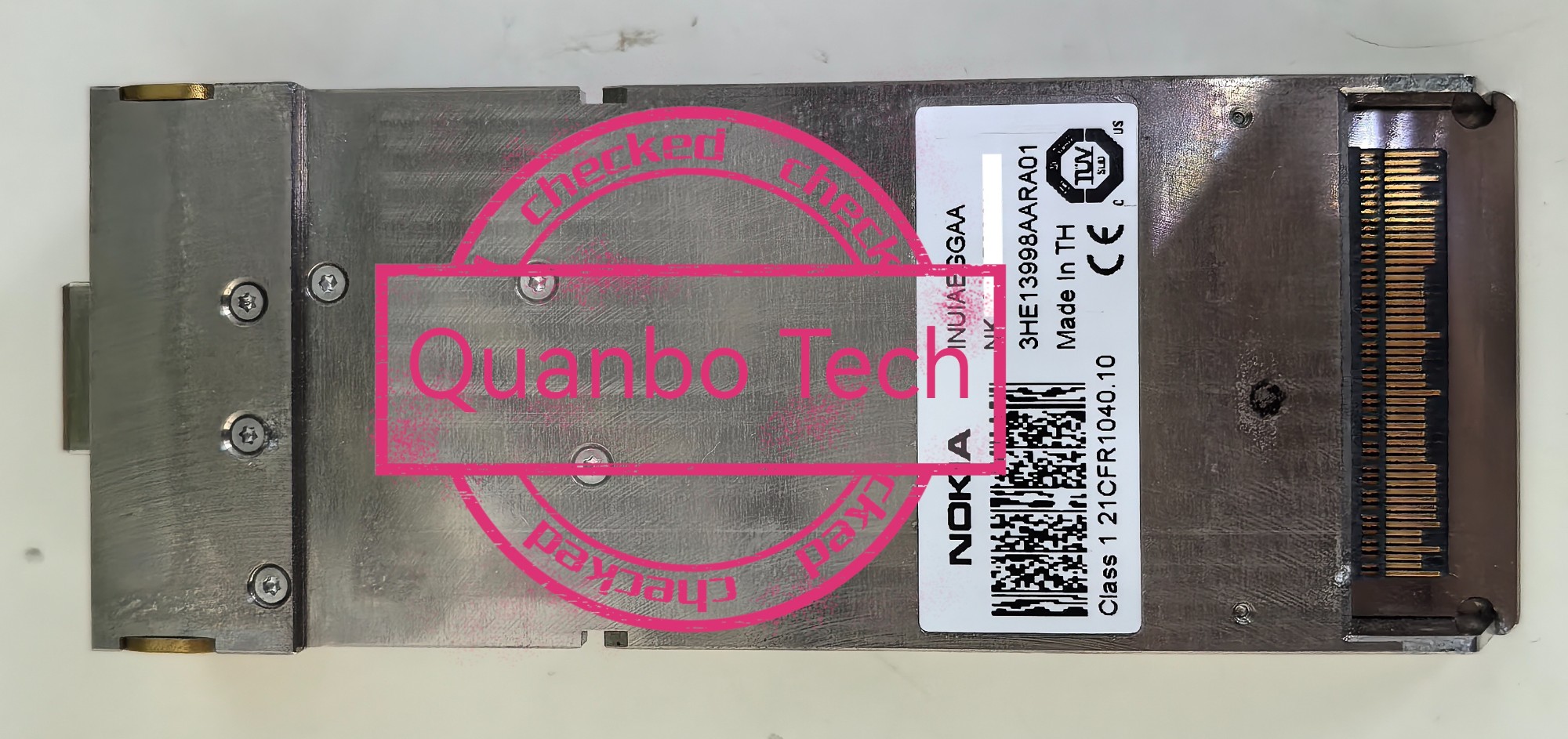 Nokia 3HE13998AA _CFP2 100G/200GB DCO Coherent Transceiver SMF 1528 ...